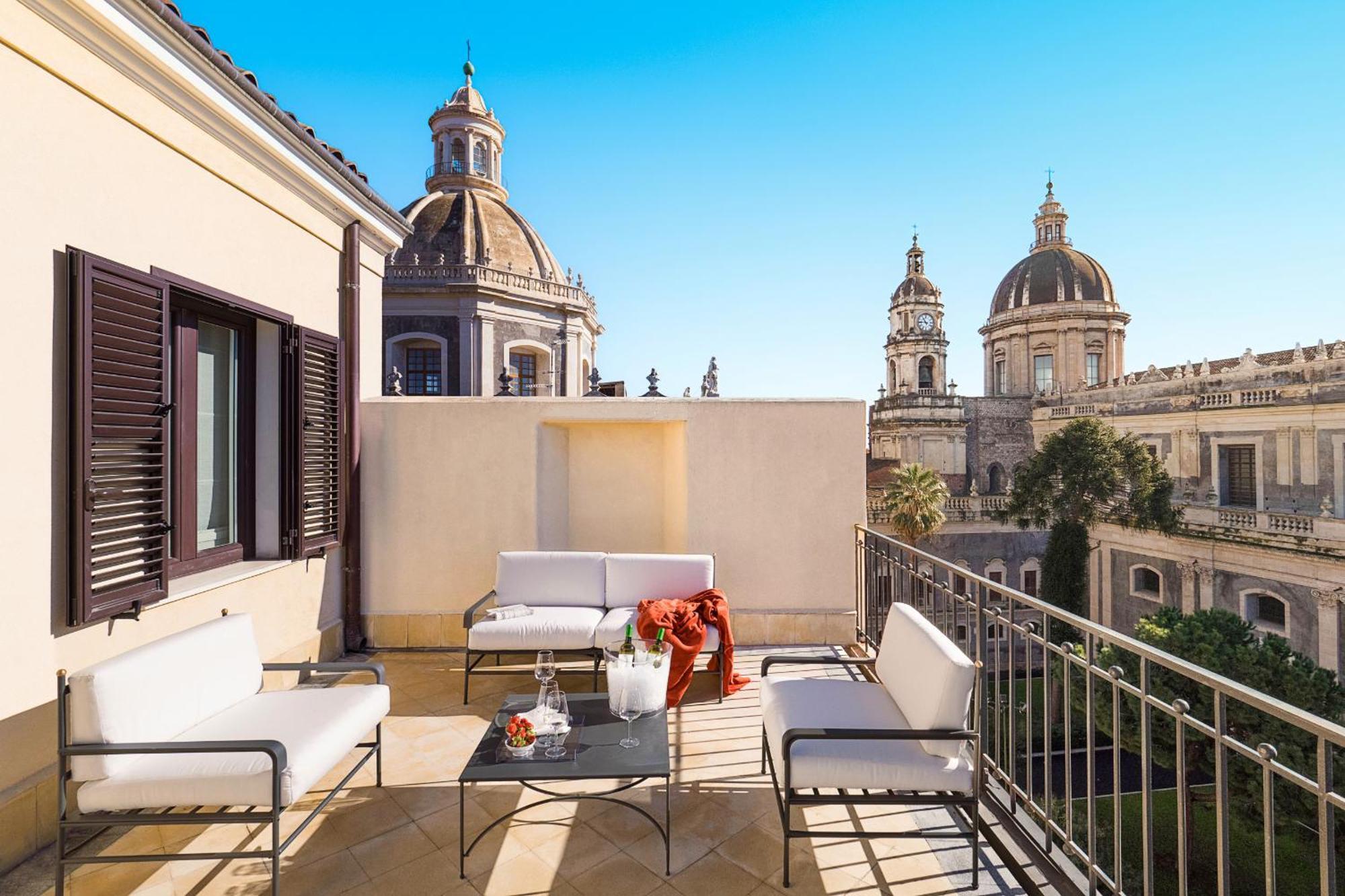 카타니아 Penthouse Duomo 아파트 외부 사진